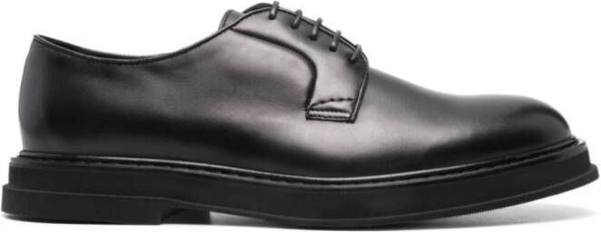 Doucal's Zwarte Derby Schoenen Black Heren