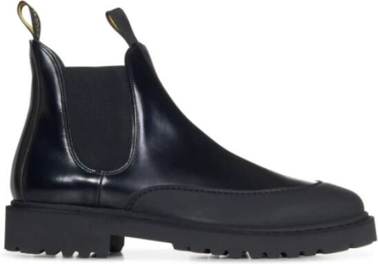 Doucal's Chelsea Laarzen Verhoog je stijl met deze zwarte leren laarzen Zwart Heren