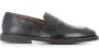 Doucal's Zwarte leren Loafer Sandalen - Thumbnail 1