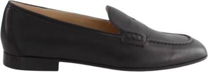 Doucal's Zwarte platte schoenen