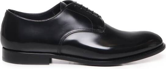 Doucal's Zwarte platte schoenen Gemaakt in Italië Black Heren
