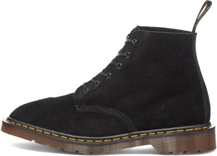 Dr. Martens 101 UB Desert Oasis Suede Zwarte Laarzen Black Heren