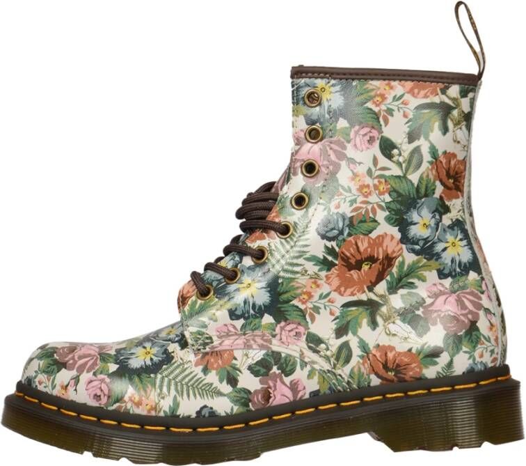 Dr. Martens Laarzen 1460 W Multi Floral Garden Print Backhand