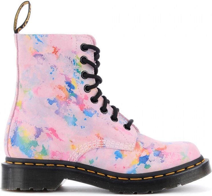 Dr Martens 1460 Pascal Rainbow combat boot Dr. Martens Roze Dames