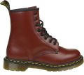 Dr. Martens 1460 PASCAL 8 EYE BOOT RUSSET Hoge sneakers Dames veterschoenen Dames sneakersHalf-hoge schoenenPopulaire damesschoenen Veterboots Rood - Rood