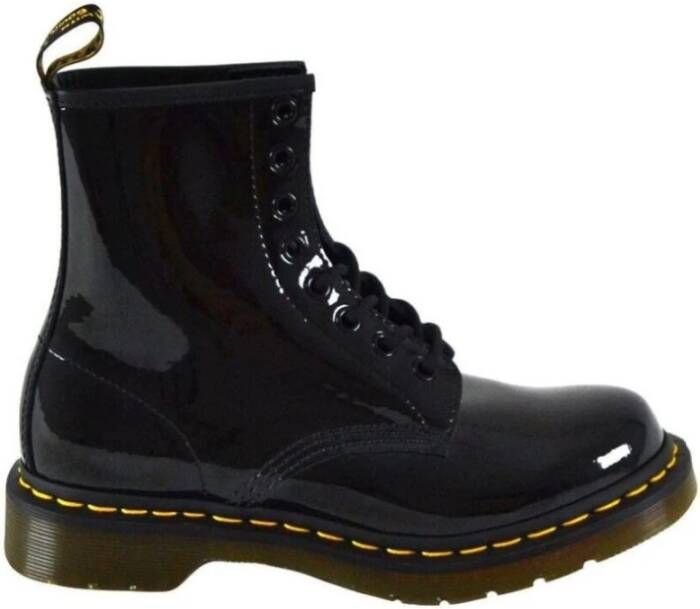 Dr. Martens 1460 Zwarte Lakleren Laarzen Black Dames