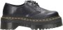 Dr. Martens 1461 Quad Polished Smooth Leren Platform Schoenen Black - Thumbnail 1