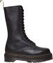 Dr martens 1B99 Quad hoge laars van zacht leer Zwart Leer Hoge laarzen Dames - Thumbnail 5