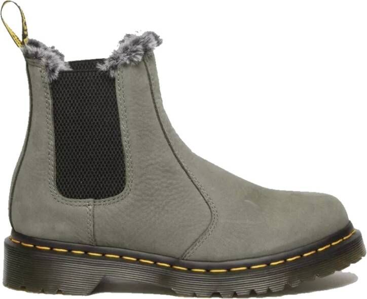 Dr. Martens 2976 Chelsea Leonore Nickel Grey Laars Gray Heren