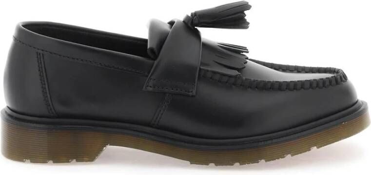 Dr. Martens Adrian Mocassins met Franjes Black Heren