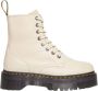 Dr. Martens Beige Leren Enkellaarzen met Dubbele Sluiting Beige Dames - Thumbnail 1