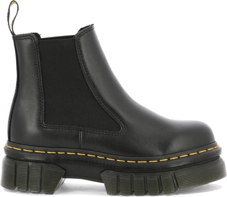 Dr Martens Audrick Platform Chelsea Boots Dr. Martens Zwart Dames - Foto 4