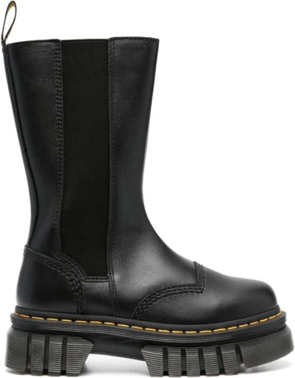 Dr. Martens Audrick Hoge Nappa Leren Laarzen Black Dames