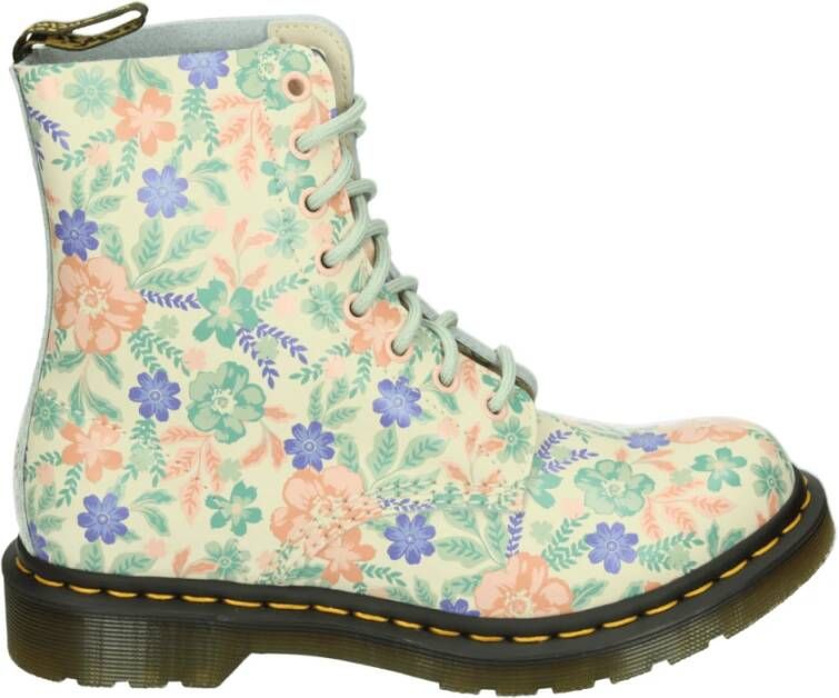 Dr. Martens 1460~PASCAL~CLOUD~CREAM~~~~~~~ Hoge sneakers Dames veterschoenen Dames sneakersHalf-hoge schoenen Veterboots Wit beige