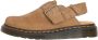 Dr. Martens Patchwork Leren Sandalen met Riptape Straps Beige - Thumbnail 30