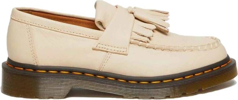 Dr. Martens Beige Virginia Leren Mocassin met Franjes Beige Dames - Foto 7