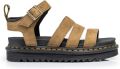 Dr. Martens Sandalen met sleehak Blaire Muted Olive Tumbled Nubuck - Groen