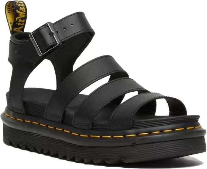 Dr. Martens Blaire Hydro Leather Flat Sandals