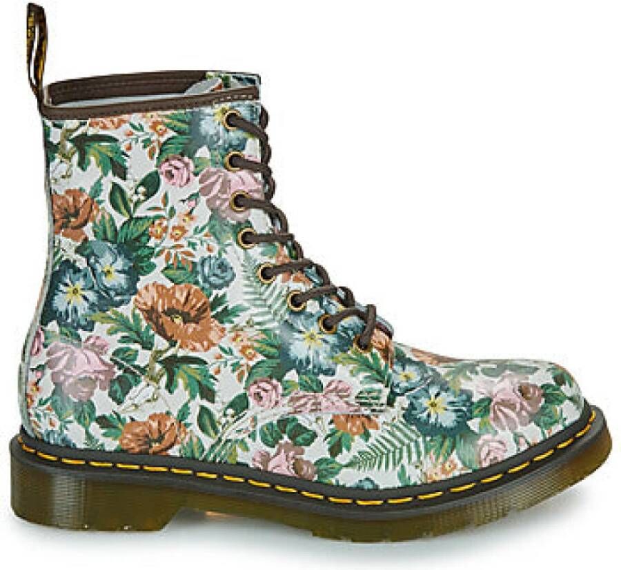 Dr. Martens Laarzen 1460 W Multi Floral Garden Print Backhand