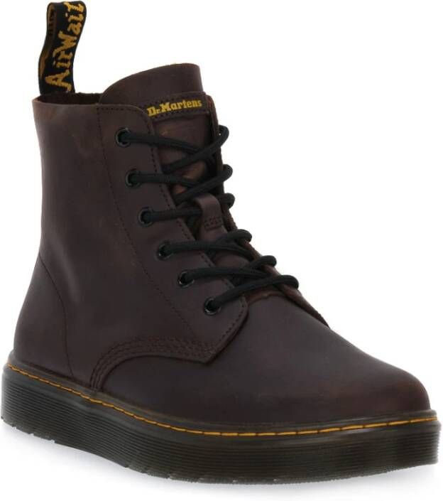 Dr. Martens Laarzen THURSTON CHUKKA DARK BROWN CRAZY HORSE