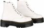 Dr Martens Sinclair Nappa Milled Nappa Leather Platform Boots Dr. Martens Wit Dames - Thumbnail 11
