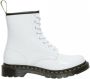 Dr Martens 1460 Patent Croc Emboss Leather Boots Dr. Martens Wit Dames - Thumbnail 1