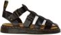 Dr. Martens Brando Leren Sandalen Lente Zomer Collectie Brown Heren - Thumbnail 1