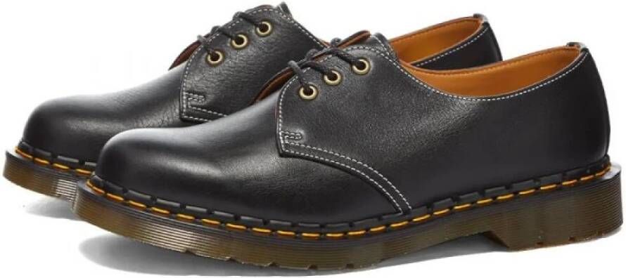 Dr. Martens Britse handgemaakte leren schoenen Black Heren