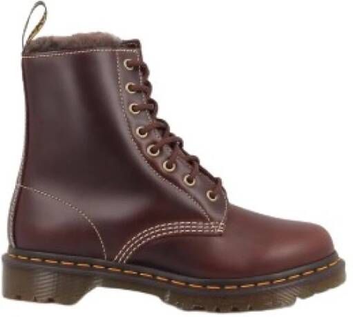 Dr. Martens Serena Dark Brown Classic Laarzen Brown Dames