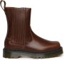 Dr martens Amaayah Lo butterscotch orleans Bruin Leer Chelsea boots Dames - Thumbnail 1