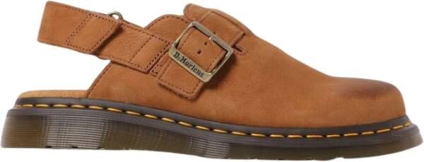 Dr. Martens Bruine leren slipper