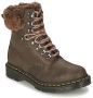 Dr. Martens Bruine Serena Collar Enkellaarzen Brown Dames - Thumbnail 1