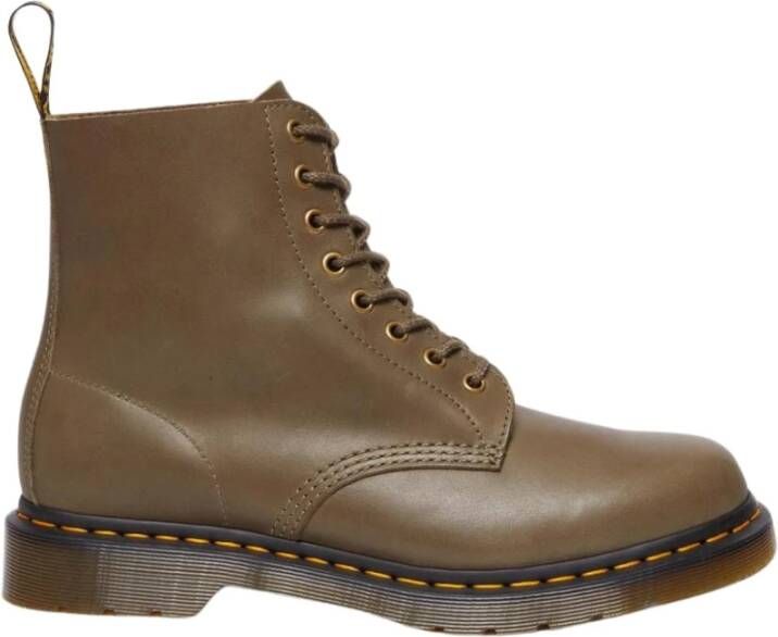 Dr. Martens Carrara Leren Enkellaarzen Green Heren