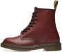Dr. Martens Cherry Red Smooth Boots - Thumbnail 1