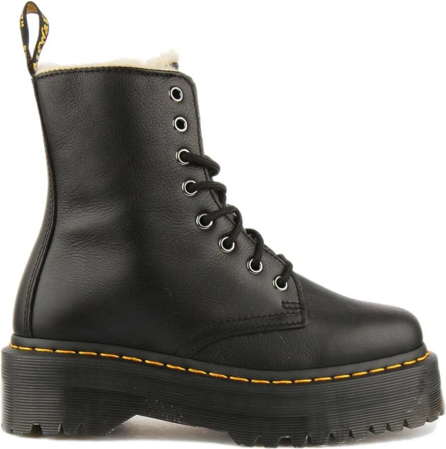 Dr Martens Jadon Faux Fur Lined Platform Boots Dr. Martens Zwart - Foto 2
