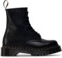 Dr. Martens Chunky Zwarte leren laarzen Black Dames - Thumbnail 1