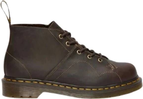 Dr. Martens Church Monkey Donkerbruine Laarzen