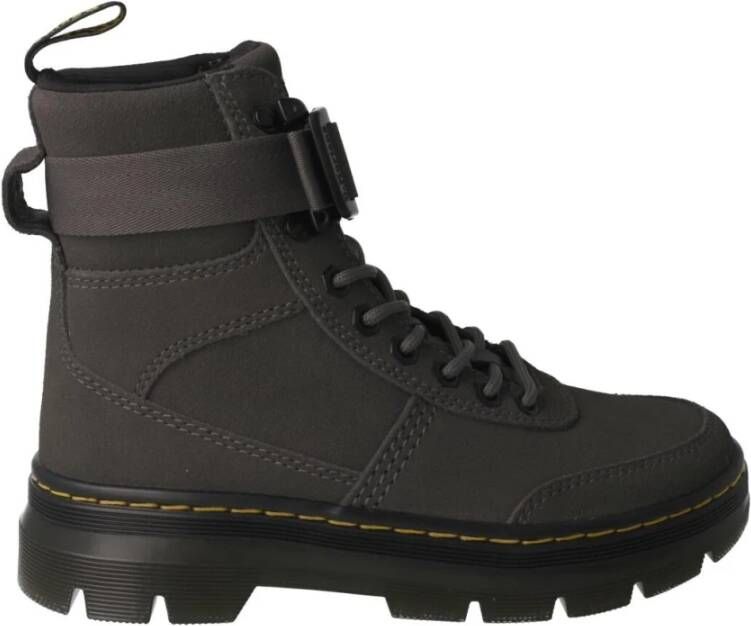 Dr. Martens Combs Tech Grijze Dameslaars Gray Dames