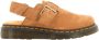 Dr. Martens Patchwork Leren Sandalen met Riptape Straps Beige - Thumbnail 4