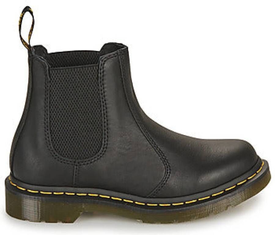 Dr. Martens Zwarte Chelsea Laarzen Herfst Winter Vrouwen Black Dames