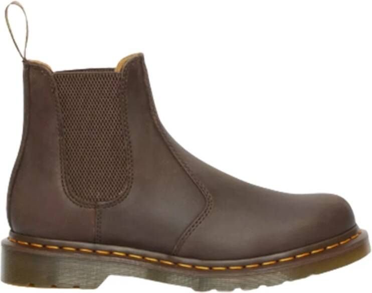Dr. Martens Donkerbruine Crazy Horse Laars Bruin Heren