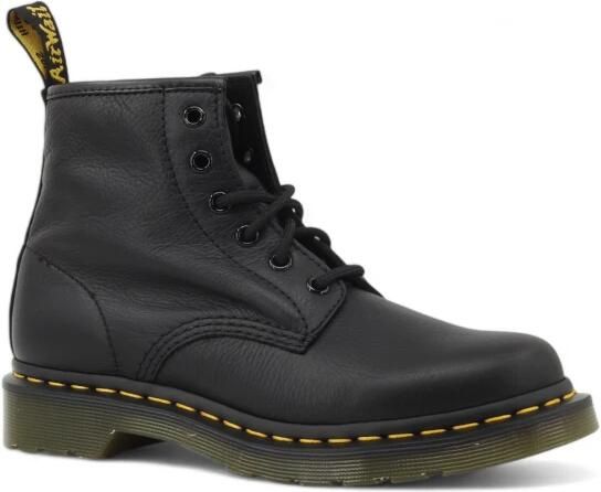 Dr. Martens 101 Zwarte Virginia Veterschoenen voor Dames Black