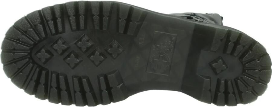 Dr. Martens 14-Eye Leren & Fluwelen Veterlaarzen - Foto 4