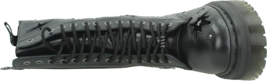 Dr. Martens 14-Eye Leren & Fluwelen Veterlaarzen - Foto 5