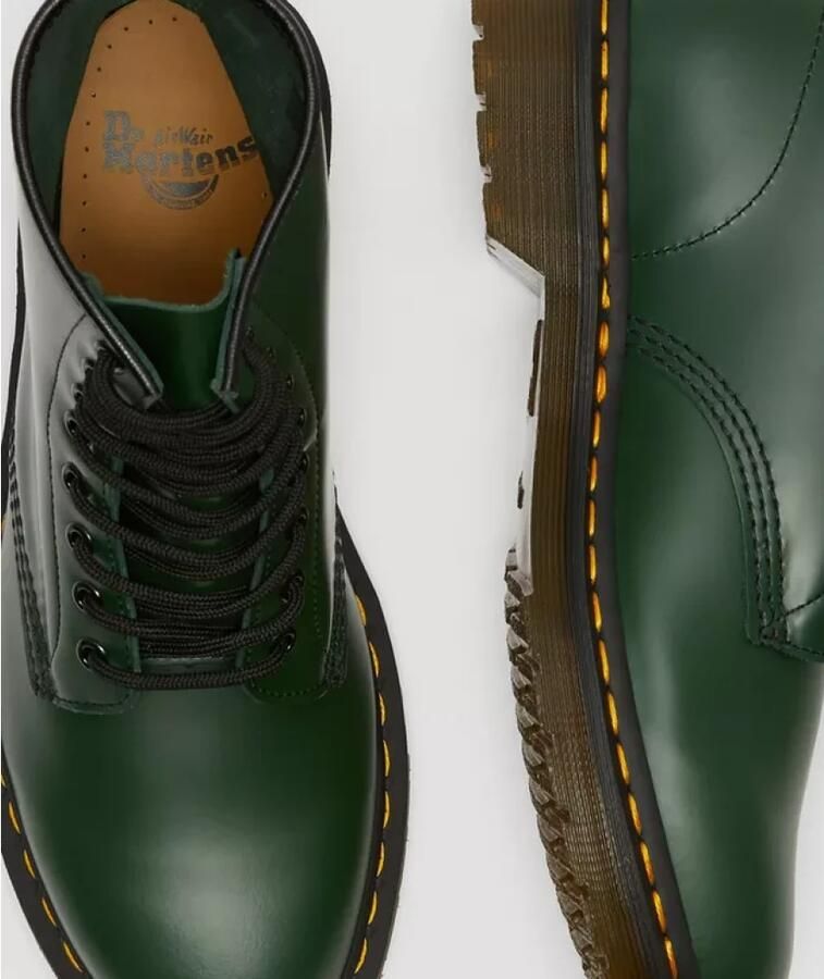 Dr. Martens Originele 1460 Laarzen in Groen Smooth Green Dames