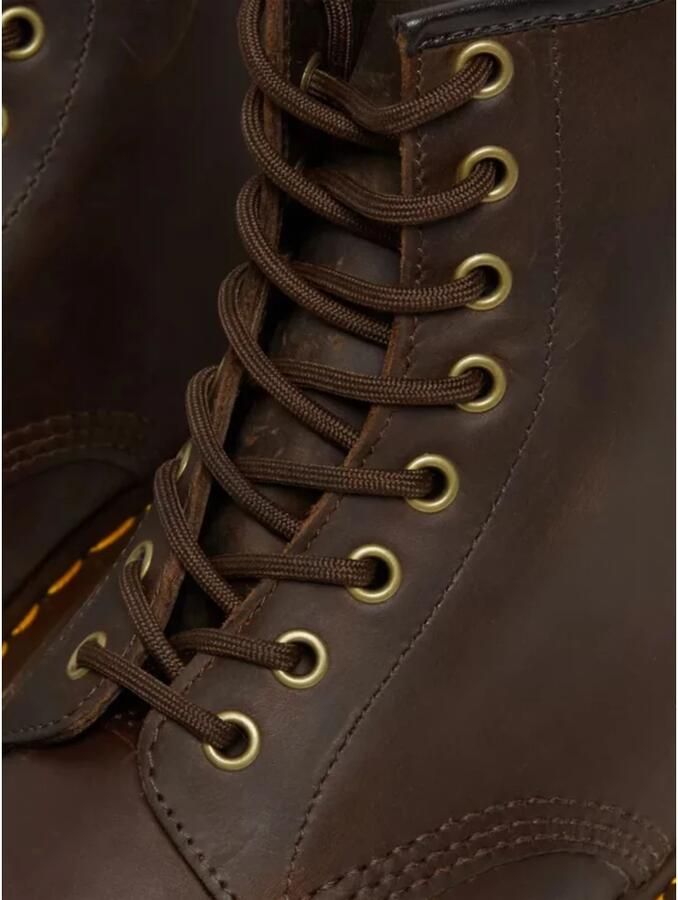 Dr Martens Dr. Martens 1460 J Gaucho Wildhorse Lamper leren veterboots donkerbruin - Foto 7