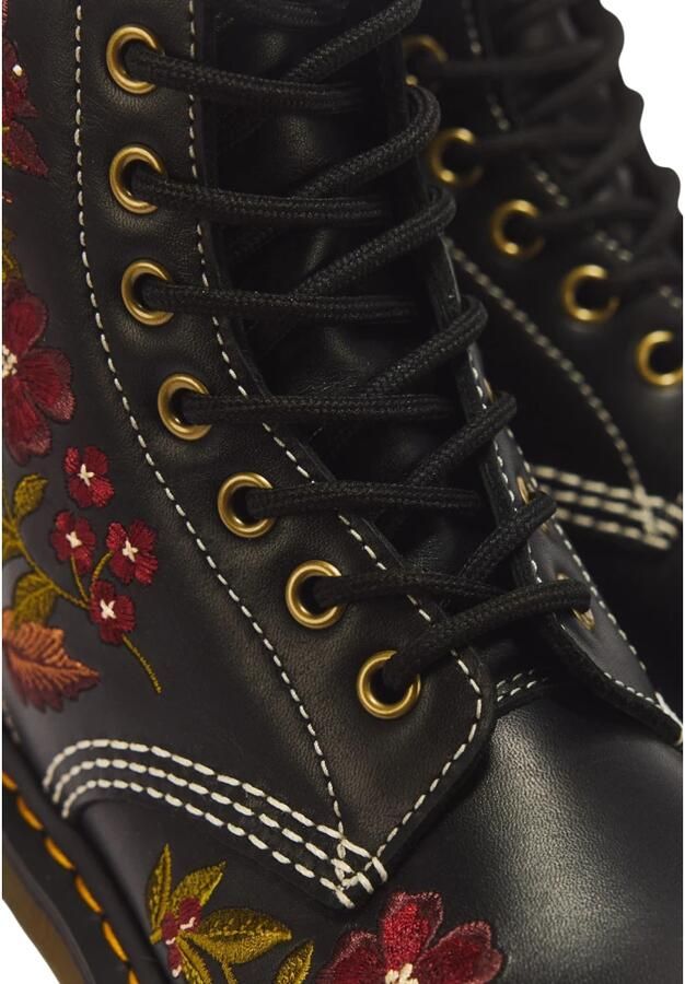 Dr. Martens 1460 Pascal Floral Vrouwen Zwart Laarzen - Foto 6
