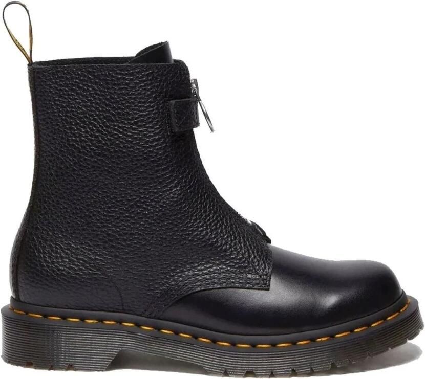 Dr. Martens 1460 Pascal Front Zip Boots Dames Zwart - Foto 2