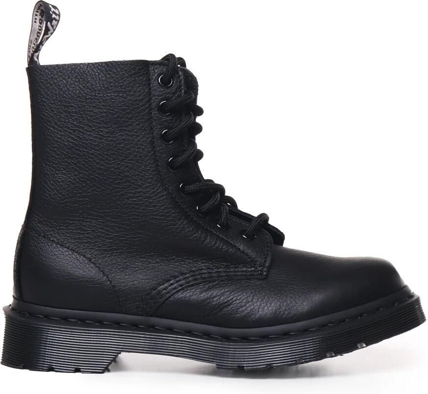Dr Martens Dr. Martens Vrouwen Leren Veterboots Laarzen Damesschoenen 24479001 Zwart - Foto 8