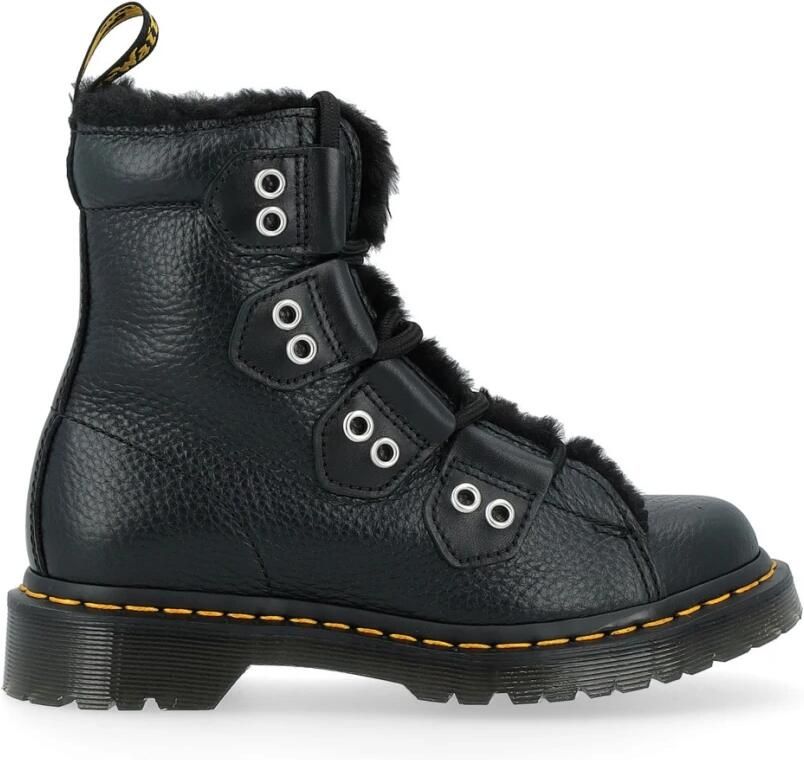 Dr. Martens Laarzen 1460 Lace To Toe Fur Lined